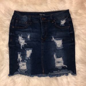 Jean Skirt
